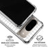 White Grid Google Pixel 10 Clear Case
